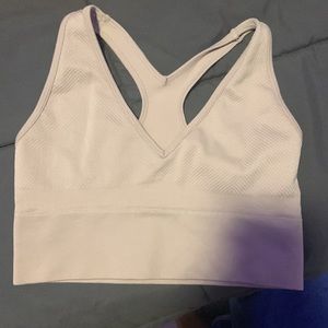 Ribbed sports bra/crop top